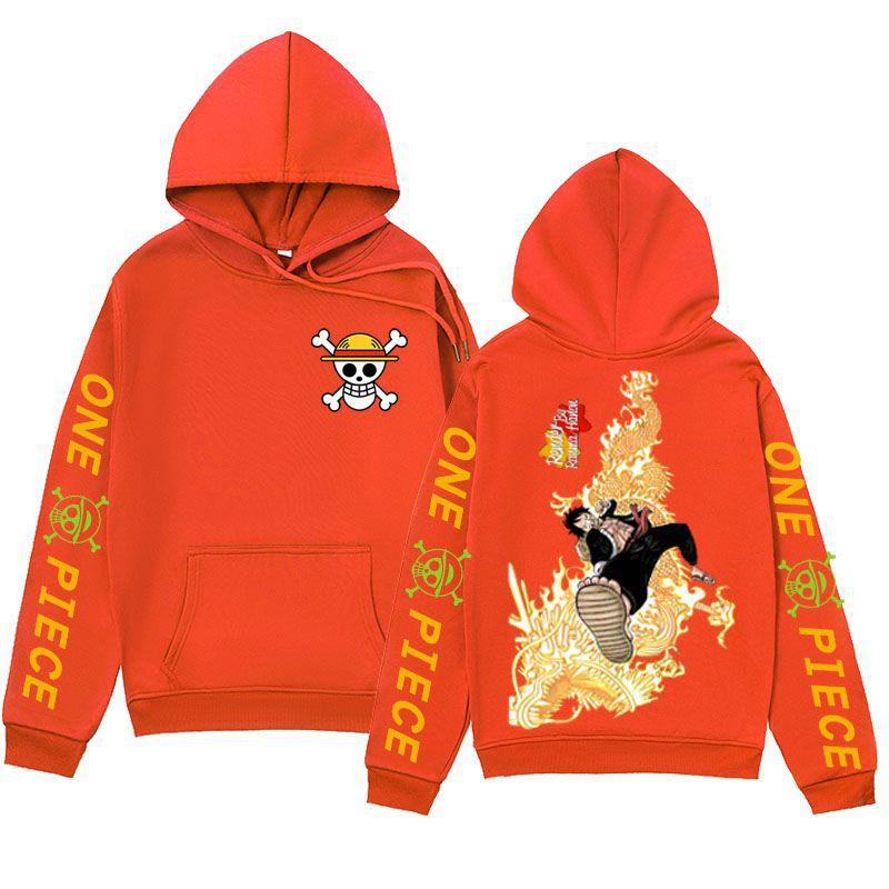One piece One Piece Anime Hoodie Fleece, Luffy Jacket