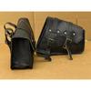 Leder Marken Motorrad Drei Satteltaschen Gepäcktasche Sportster Rich Goat