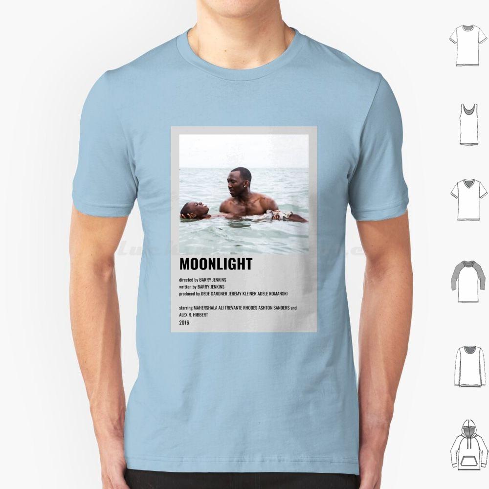 Moonlight T Shirt 6xl Cotton Cool Tee Movie Moonlight Film A24 Movies Cinema Barry Jenkins Films Moonlight Movie Moon Black S