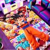 DRAGON BALL Print Rug, Washable Floor Carpet, For Entryway Dorm Laundry Room Office Study, Home Decor Birthday Christmas Gift