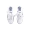 Puma Basket Low Top Kids Skate Shoes Kids Sneakers White 366847-02
