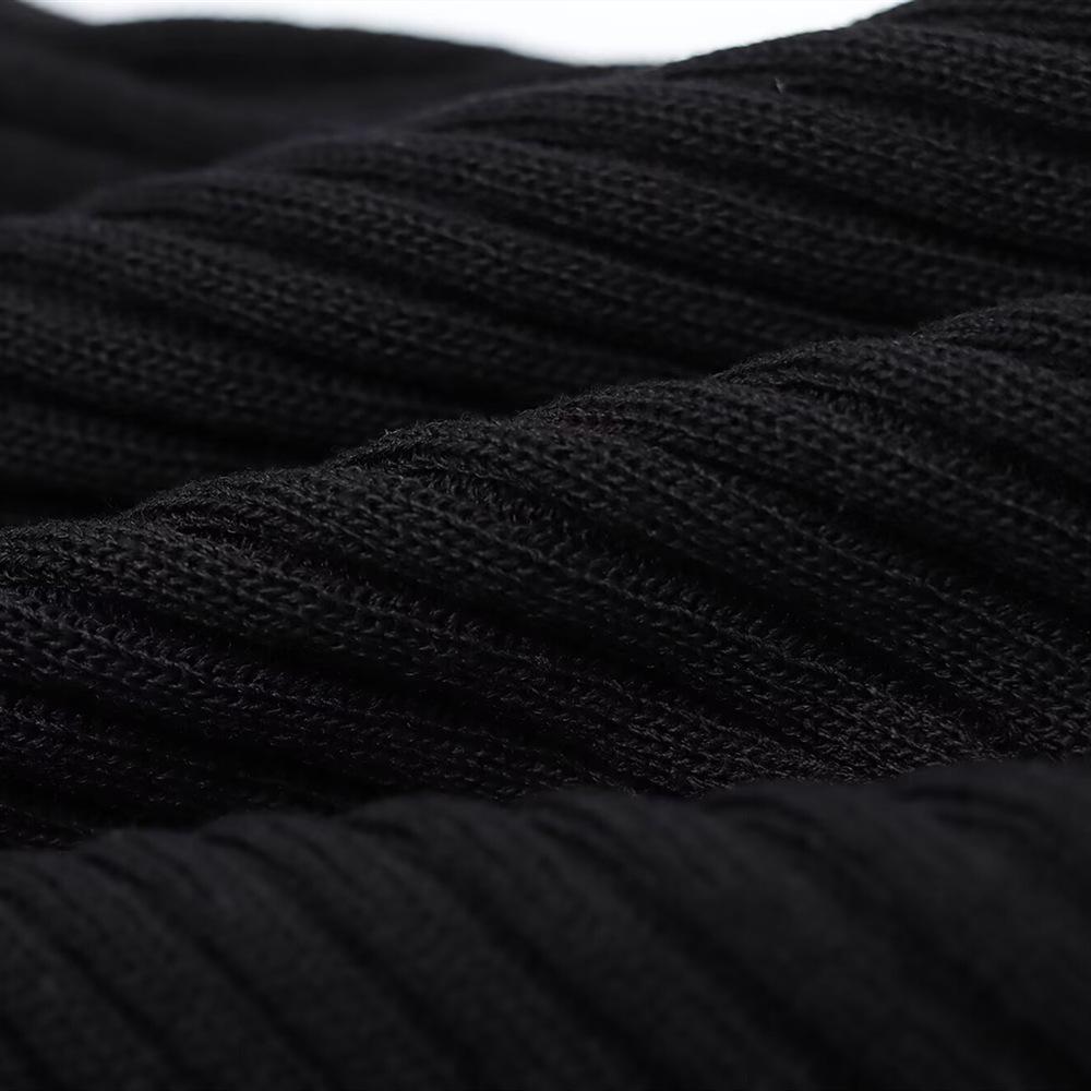 Spring/Summer 2025 Women's Slim Fit Ribbed Knit Polo Shirt