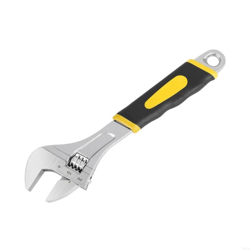 6/8/10/12Inch Adjustable Faucet Wrench for Tight Space Under Sink Wrench Faucet Tool Multifunctional for Bathroom Household M4YD