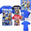 Vibrant Roblox Character Game T-shirt For Children With Comfy Cotton Fabric