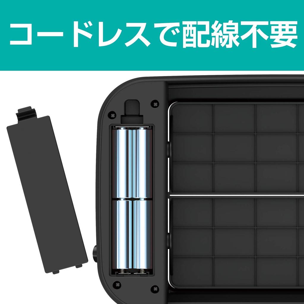 SEIWA Smart Dustbin, 4.5L, Black, WA69, with Automatic Open/Close, Infrared Sensor, and Battery Operated, for Car Interiors