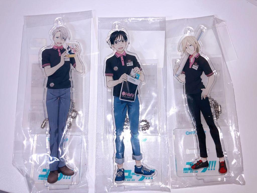 [USED] Yuri!!! On ICE HMV Collaboration Acrylic Stand