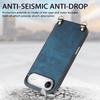 For iPhone Air Retro Leather Phone Back Cover with Adjustable Strap