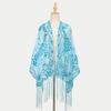 Sequin Camellia Tassels Scarf Women Luxury Shawls Woman Muslim Hijab Plain Long Cape Echarpe Femme Party Cape Tippet