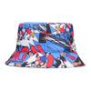 Jordan Reversible Fashion Print Polyester Fisherman Hat Unisex Hats Blue Black IQ8202-412