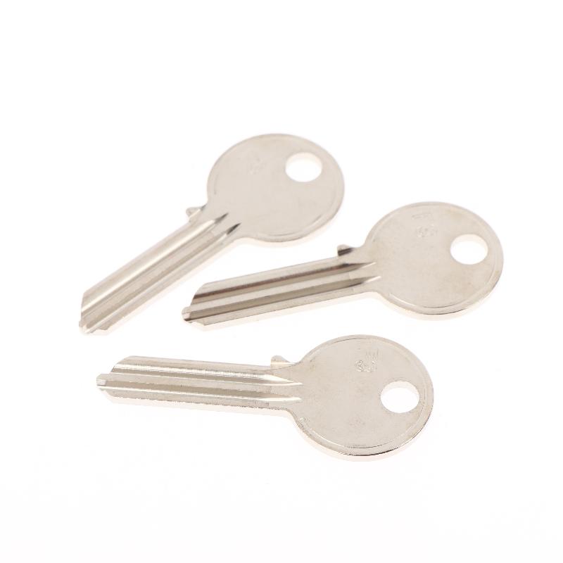 10 Stück/Los F3 Doppelschlitze für Schlüsselrohlinge Zubehör für Haustürschlösser Schlüsselform