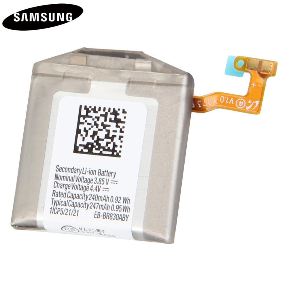 Originele Vervangende Batterij EB-BR830ABY Voor Samsung Galaxy Watch Active2 40mm SM-R835 SM-R830 Watch3 41mm SM-R850 R855 247mAh
