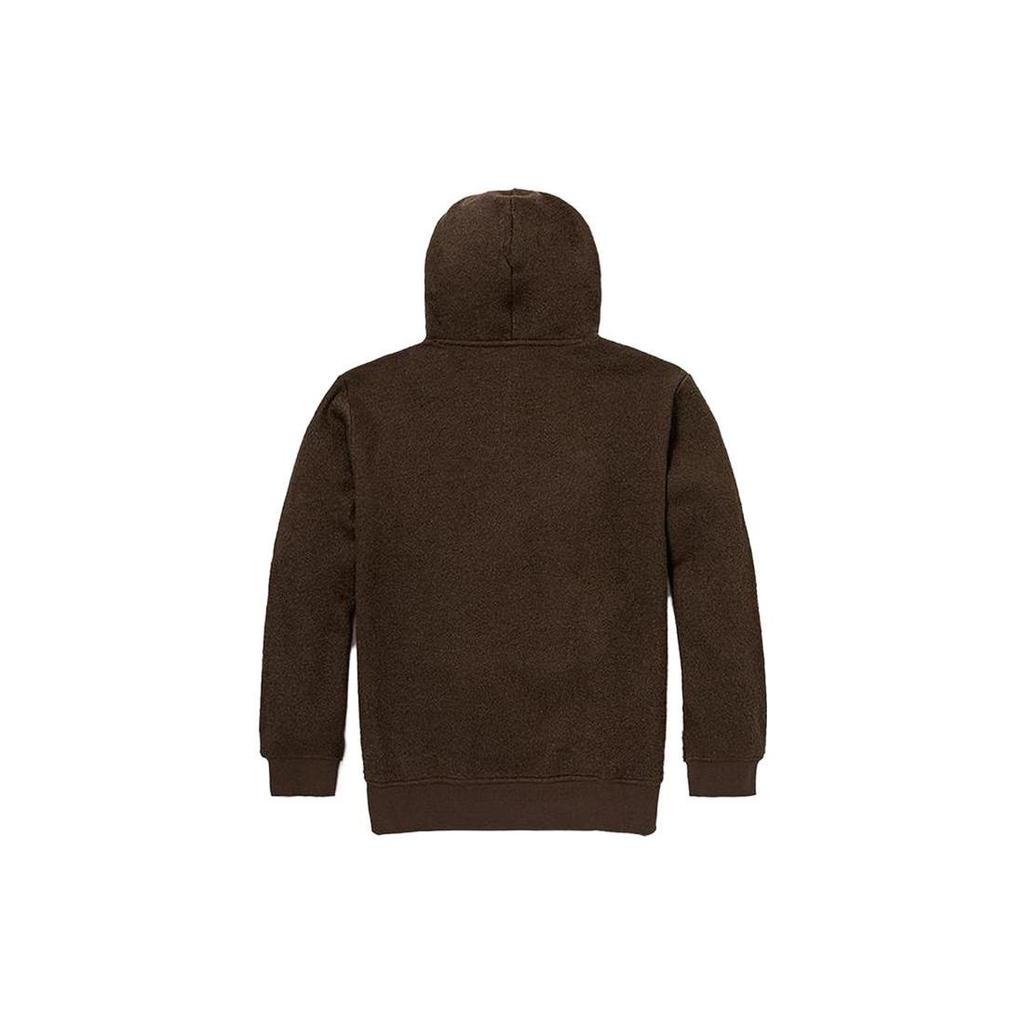 Timberland Sweatshirts Unisex Dark Brown Hooded Moderate Regular A5US7-243