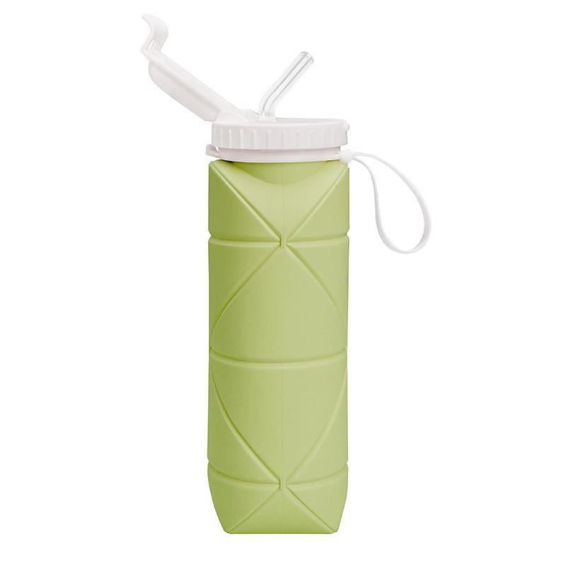 Sports Kettle Edible Silicon Folding Bottle Outdoor Creative Gift Portable High Temperature Resistant Net Weight 145G