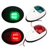 1Pair Portable Durable Yacht Navigation Light 10?30V Wide Pressure Shipping Signal Lampwhite