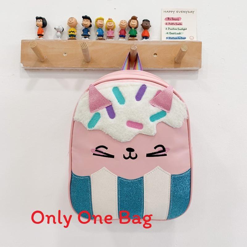Cartoon Line Panda Girls Toddler Backpack With Fashion Sequins For Use School