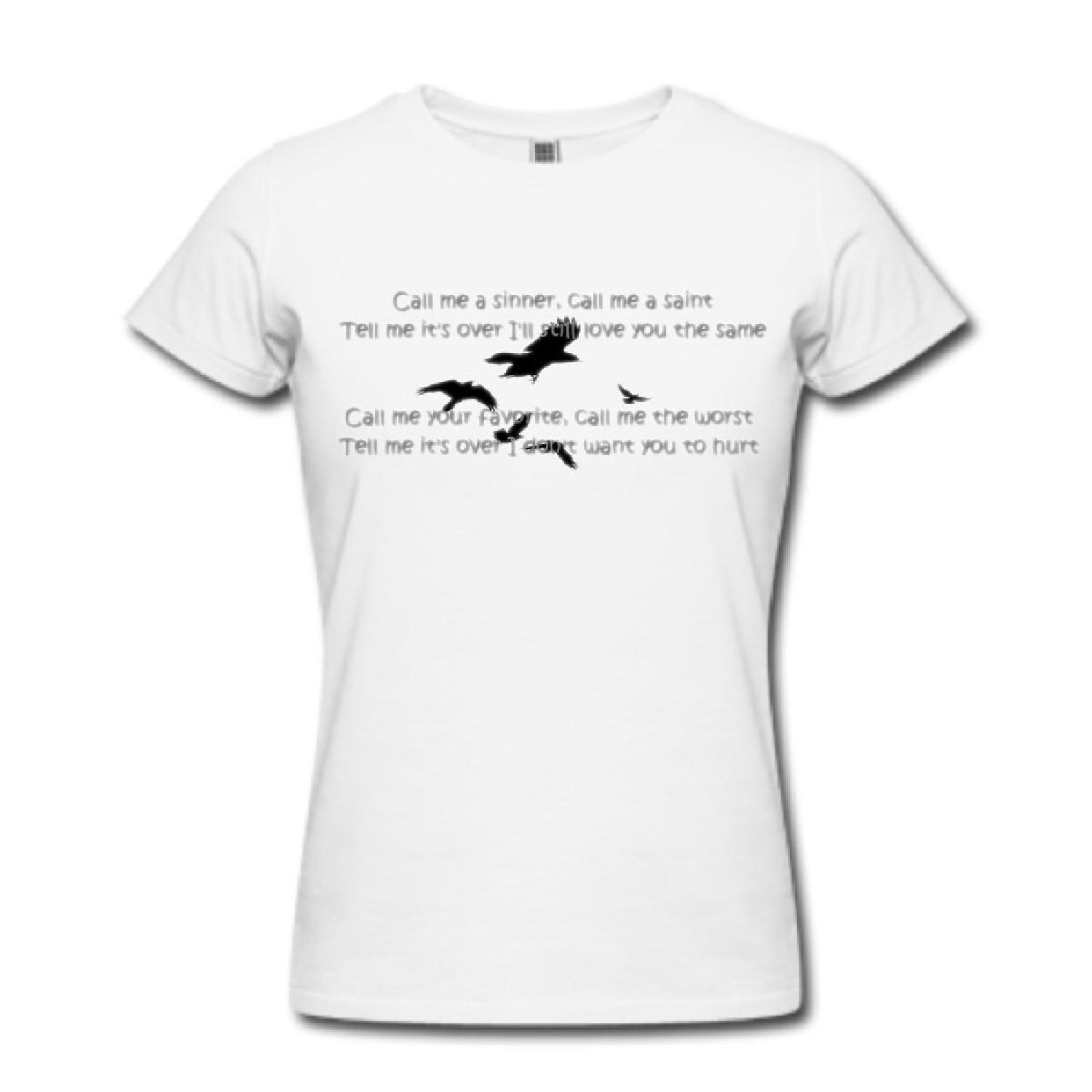 ZMJS Women s Shinedown Hard Rock Band White T Shirt M XXXXXL белый