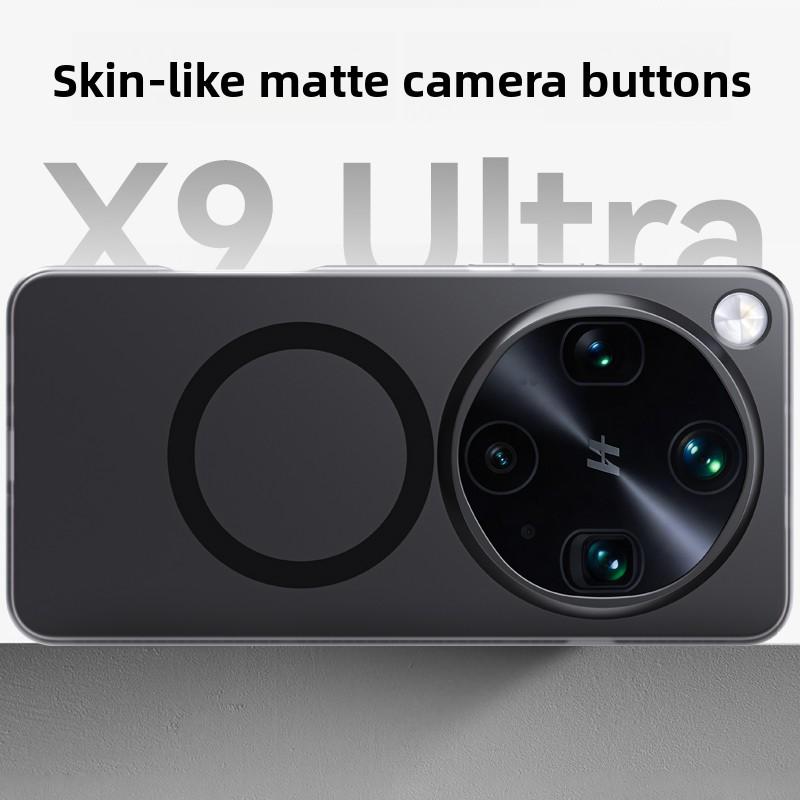 For OPPO Find X9 Ultra Magnetic Case For OPPO Find X9 Ultra Skin Feel Matte Transparent Camera Protective Bumper