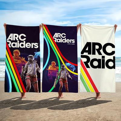 Game Arc Raiders Towel Beach Shower Bath Travel Lightweight Skin Friendly for Pool Camping Cruise Summer