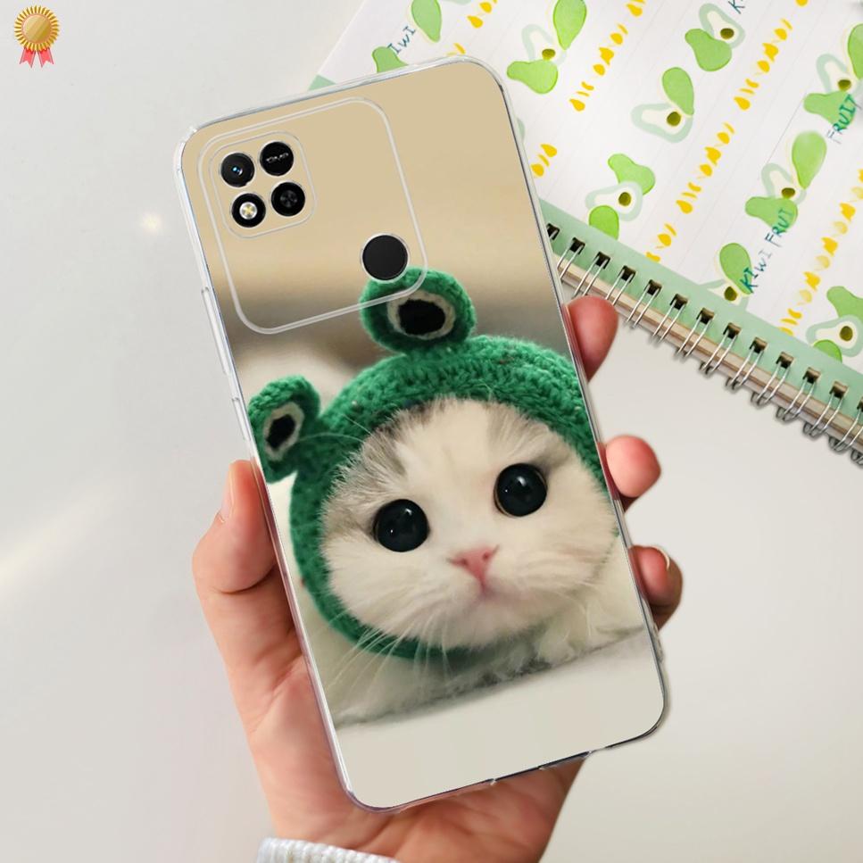 NEW Design For Cover Xiaomi Redmi 10A Case Cartoon Bumper Back Shockproof Soft TPU For Xiomi Redmi 10 10C A10 C10 Redmi10 A Bag