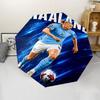 1pc H-Haaland Umbrella, Sun Protection, And UV Shielding. It Has Eight Sturdy Ribs for Outdoor Use And Perfect As a Holiday Gift