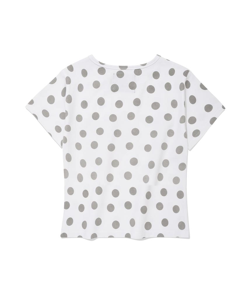 RETRIEVER CLUB I Love Crop Tee [White]
