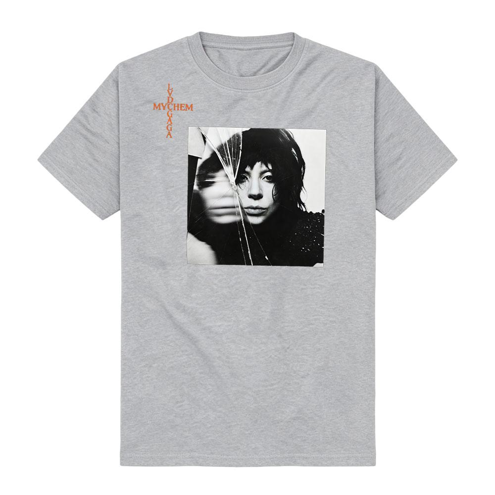 Women Clothing Lady Gaga Short Sleeve Soft Pure Cotton Summer T-shirt Grunge Fashion Style Unisex Streetwear Printing Tshirt