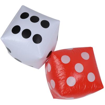 Würfel Ballon Party Outdoor Spielzeug PVC Aufblasbare Bildung Handwerk Liefert Rot Weiß