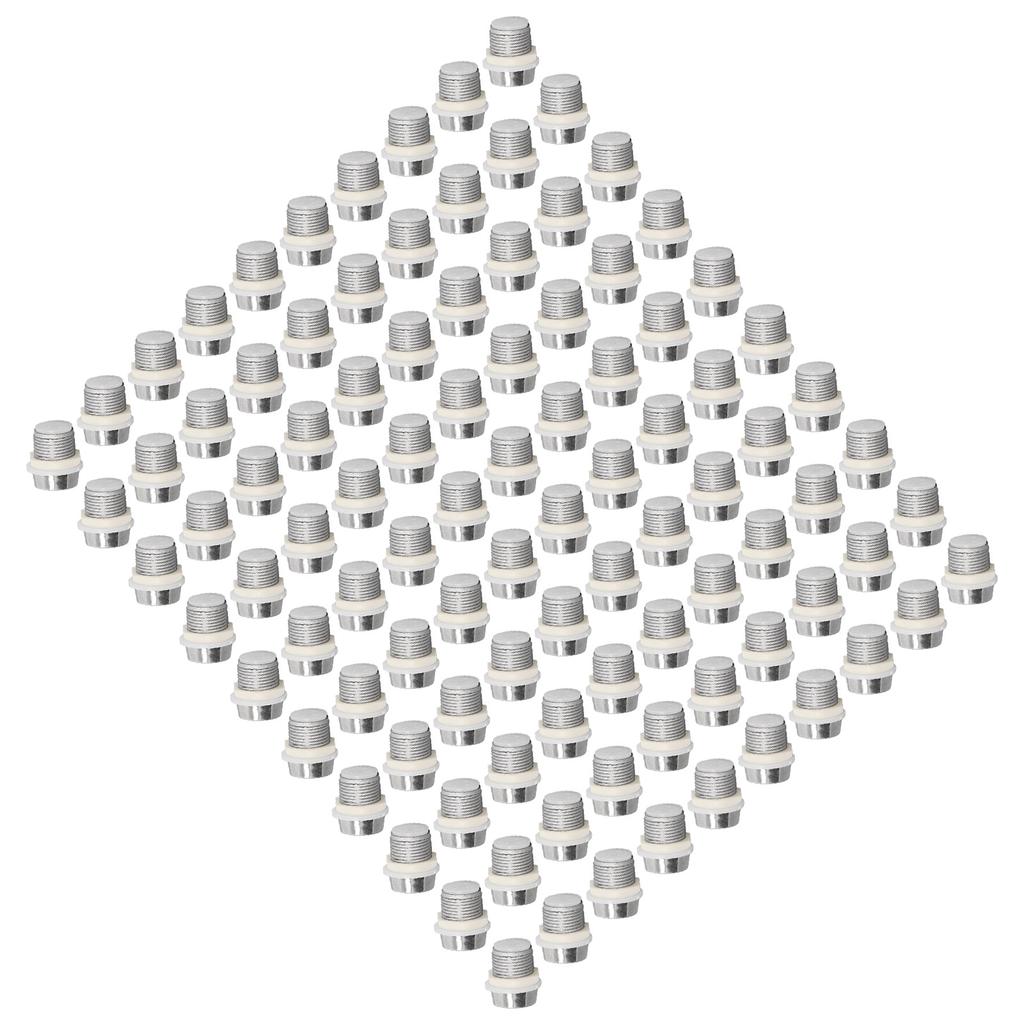 100Set LED Holder 10mm Plastic Light Emitting Diode Panel Mount Clip Accessory Set Kit