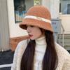 Autumn and Winter Hats for Women Are Versatile In Winter Warmth and Face Showing Little Fisherman Hat Big Head Bucket Hat