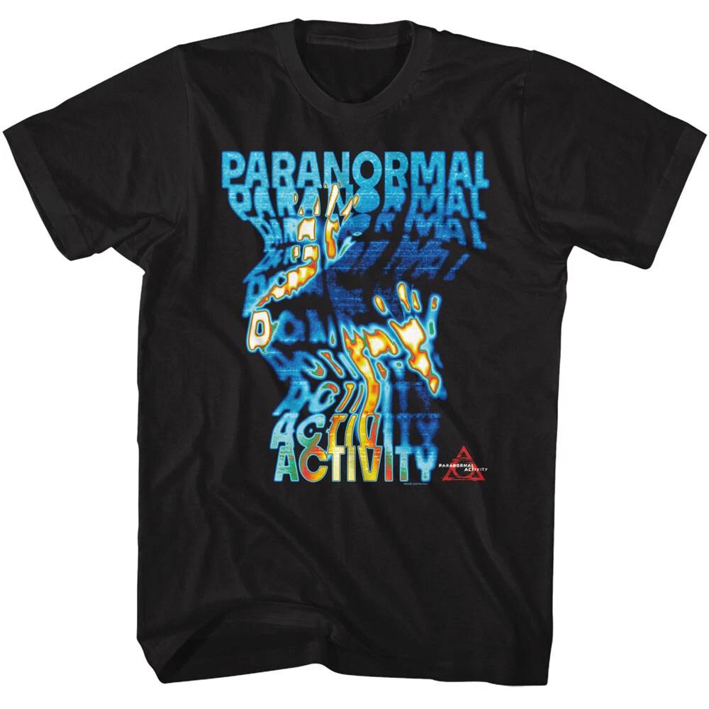 Paranormal Activity Heat Signature Movie Name Repeat Men s T Shirt 4XL