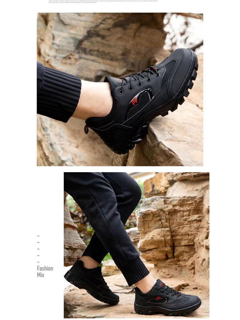 Men's Comfortable Wear-Resistant Hiking and Running Shoes