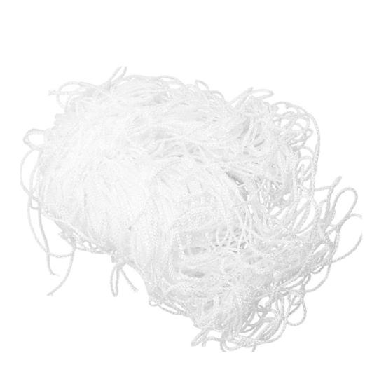 Plante Klatrenett Rull for Hageplanter Hvit Espaliernetting Utendørs Maskestøtte Espalier for Klatreplanter Blomster Grønnsaker