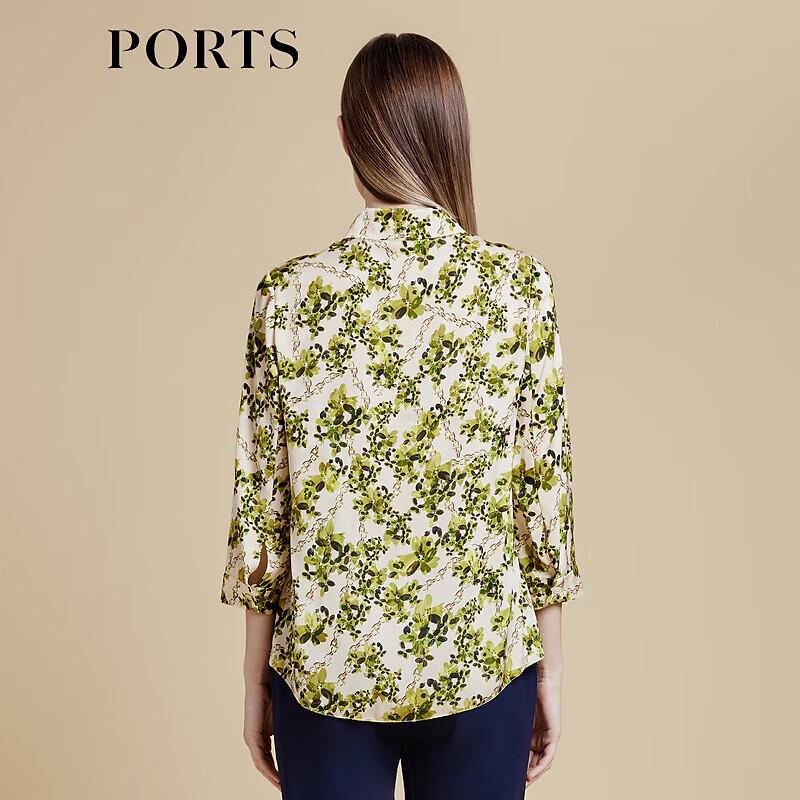 PORTS Women's Printed Silk Shirt