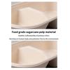 Disposable Takeaway Light Food Lunch Box Biodegradable Pulp Salad Box Environmentally Friendly Pulp Sushi Fat Reducing Bento Box