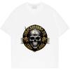 Tops Loose Oversized Round Collar Tee American Retro Men Woman T Shirt Classic Creative Causal Tshirt Comfortable Rapper T-shirt