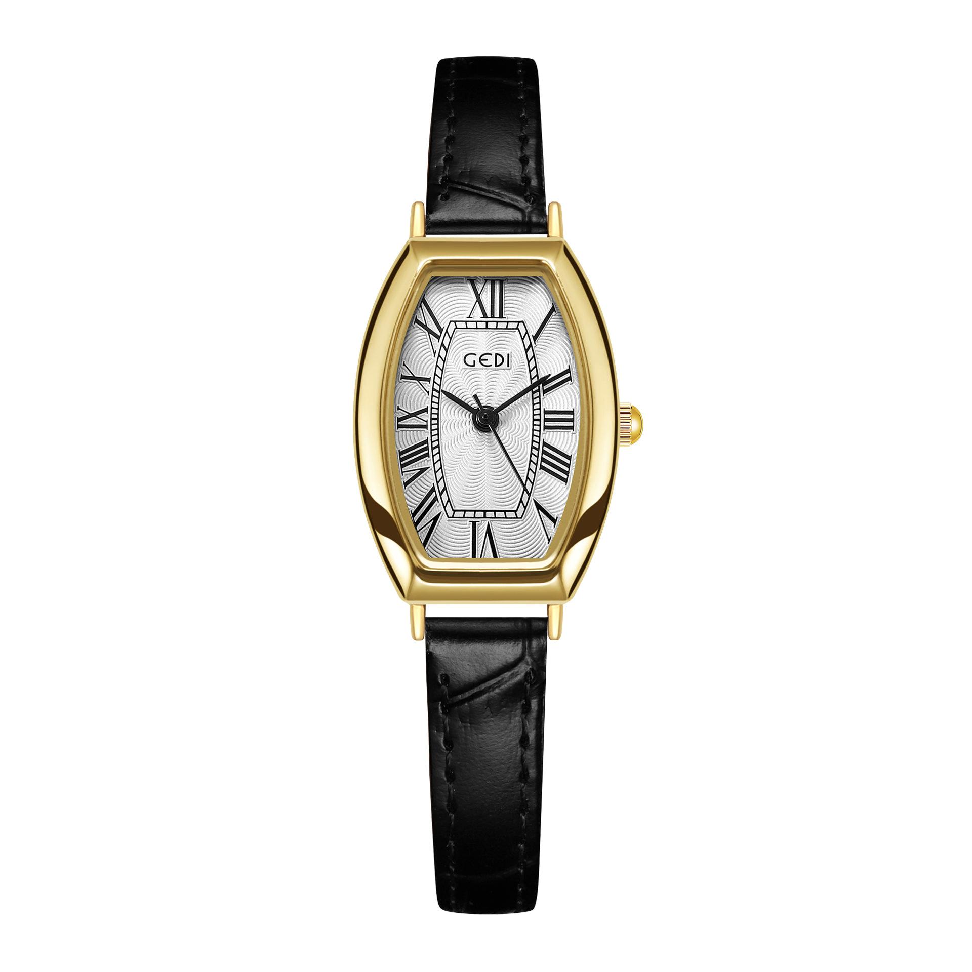 

Новые женские часы с циферблатом в стиле ретро, простые кварцевые часы, модные поясные часы