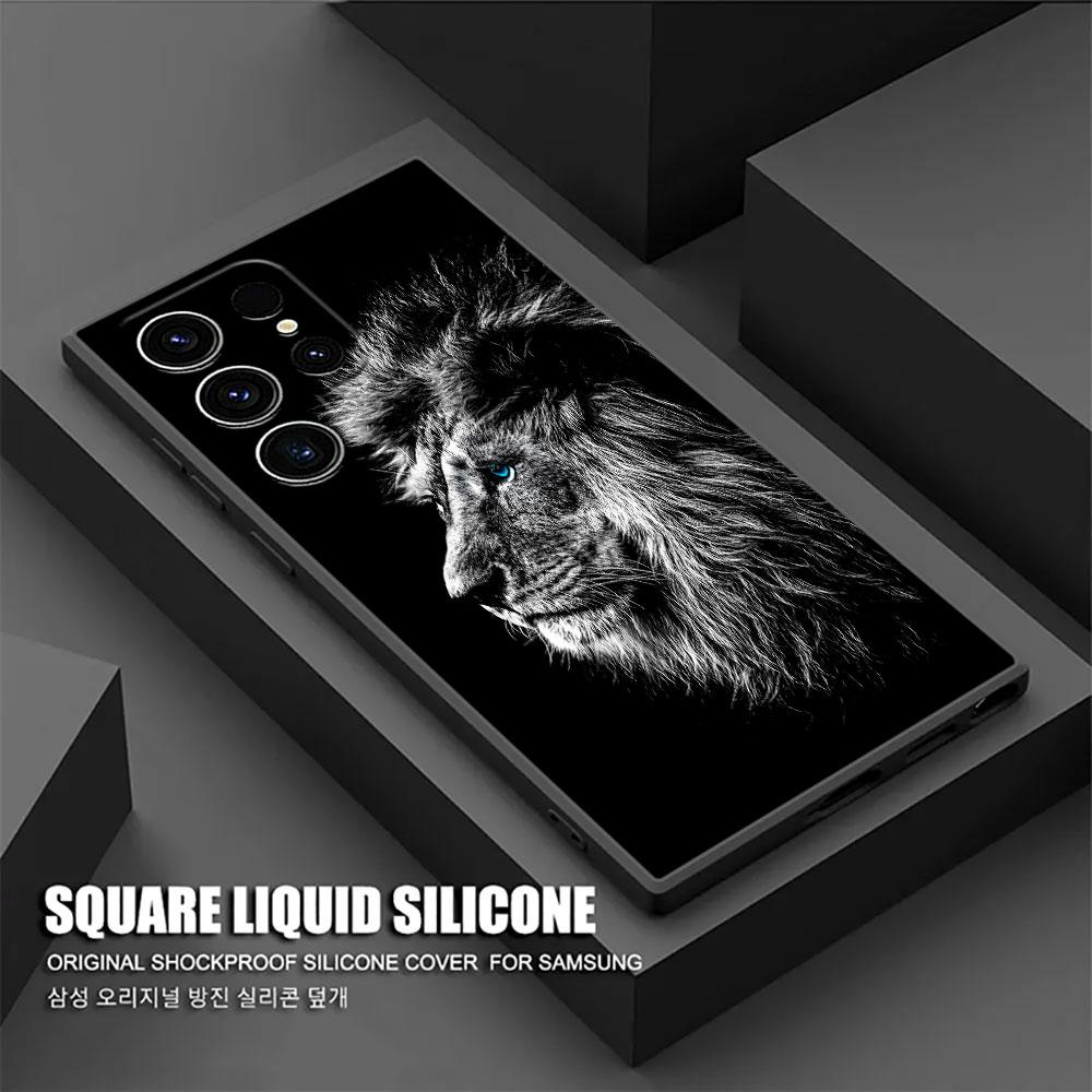 Wolf Lion Tiger Animal S26Ultra Case For Samsung Galaxy S26 S25 S24 S23 S20 S21 FE S22 Ultra S25 Plus 5G Cases Soft Phone Cover