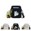 Chiikawa Cartoon Canvas Square Shoulder Bag With Inner Pouch For Casual Outings