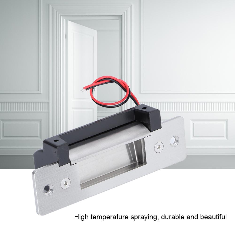 NO NC Einstellbare Kathode Elektrische Türschloss Haushalt Metall Holztür Zubehör