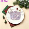 20pcs Disposable Napkins with Santa Claus Pattern Print for Wedding,Parties,and Daily Use for Thanksgiving Fall Christmas Table Decoration