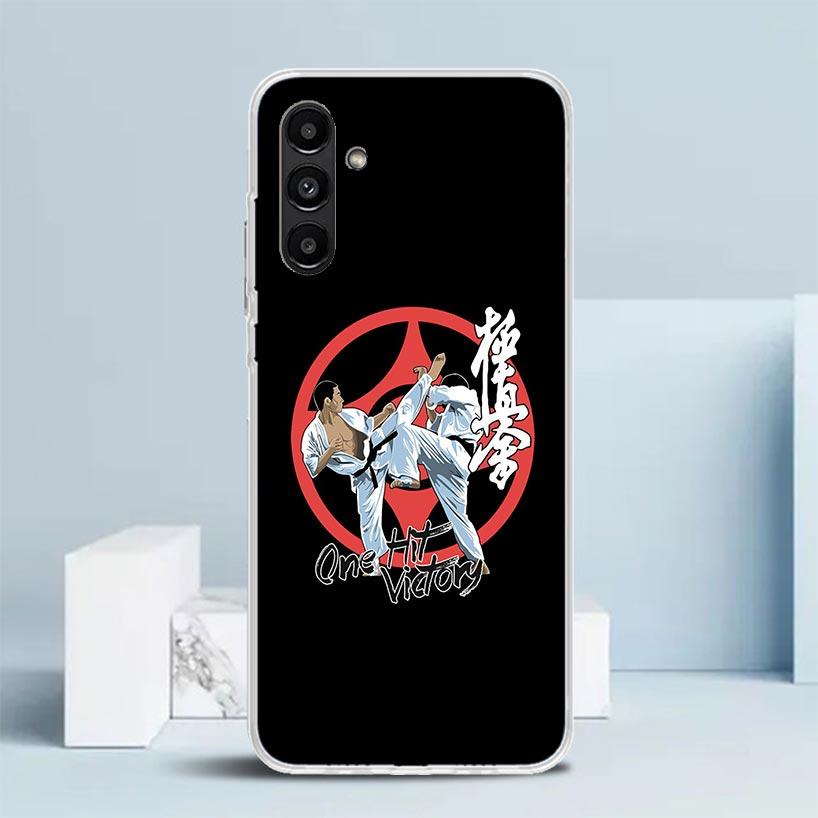Oyama Kyokushin Karate Phone Case For Samsung Galaxy A17 A37 A57 A16 A15 A14 A13 A56 A55 A54 A53 A36 A35 A34 A33 A26 A25 A24 A23