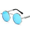 Vintage Punk Style Sunglasses Men Retro Round Metal Frame Women Sun Glasses Fashion Eyewear  Mujer UV400