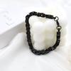 Personalized Titanium Steel Square Byzantine Bracelet Does Not Fade, High-End Imperial Chain Jewelry.