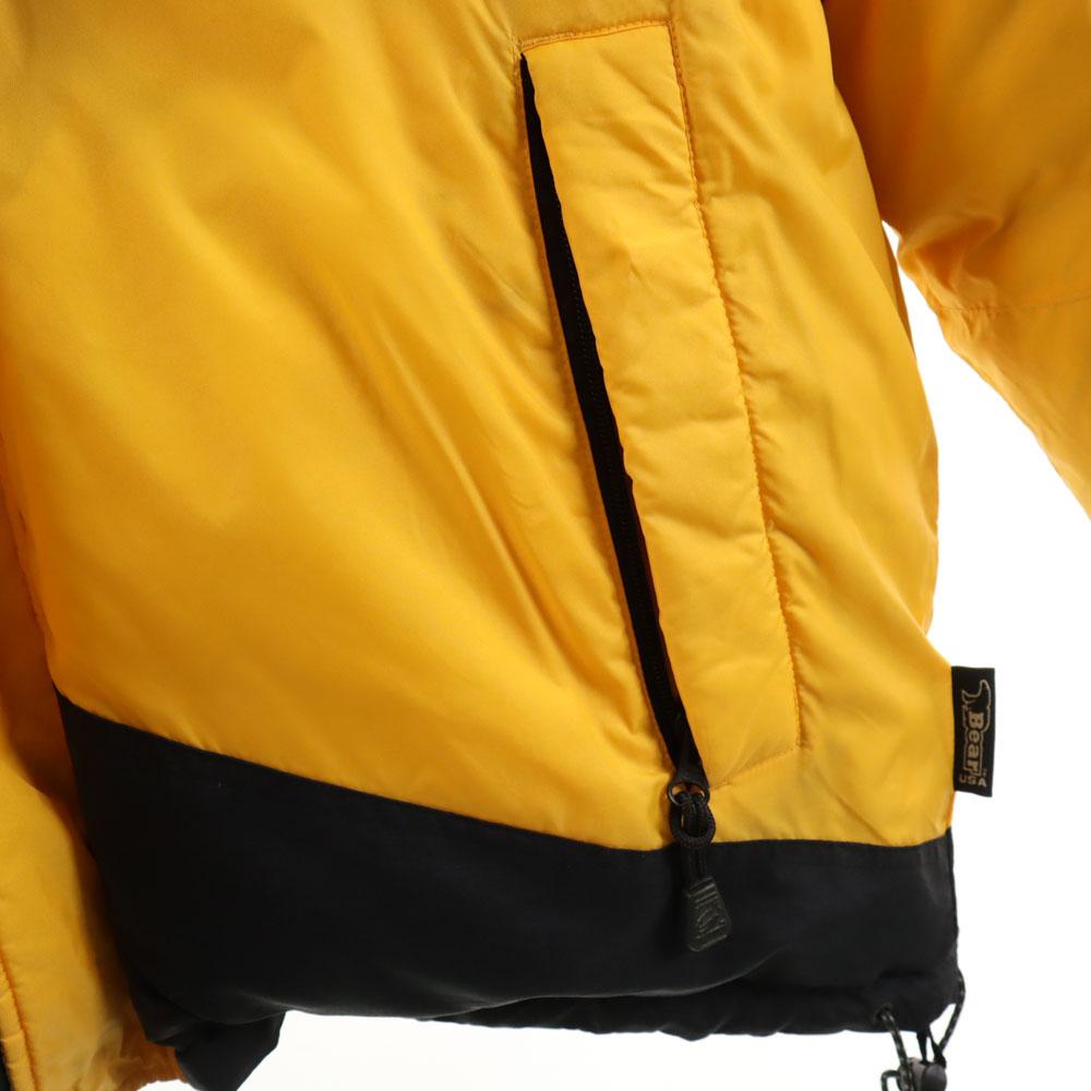 BEAR 90s Old Reversible Down Jacket M Black Men's Used
