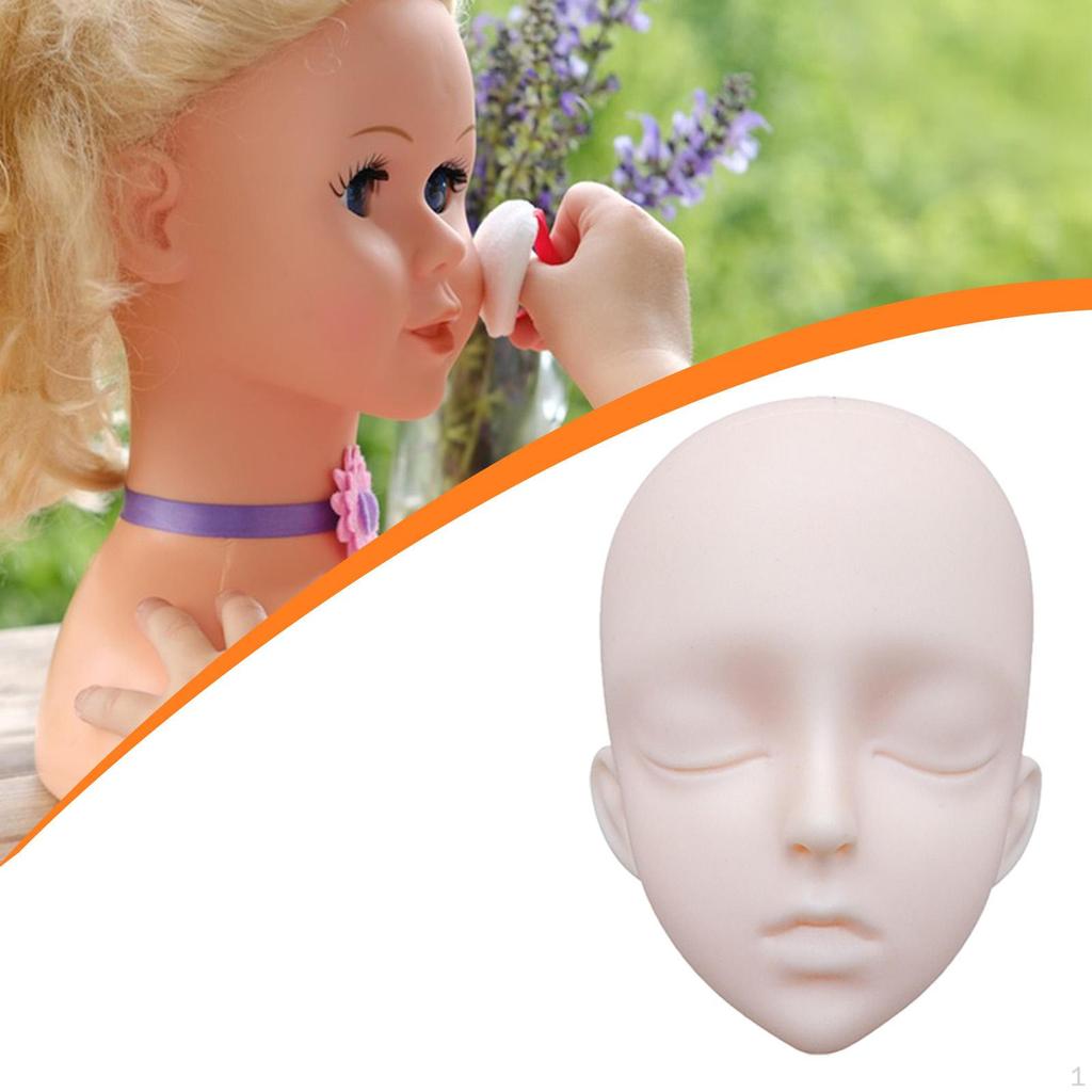 1/3 BJD Doll Head DIY Toy Dolls Enthusiast Accessory Display for 24 inch Height 3D Bald Collection