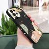 Warm Heart Flower Phone Case For Samsung Galaxy S25 S24 S23 S22 S21 S20 Ultra Plus FE S10 S9 S10E Note 20 Ultra 10 9 Plus Cover