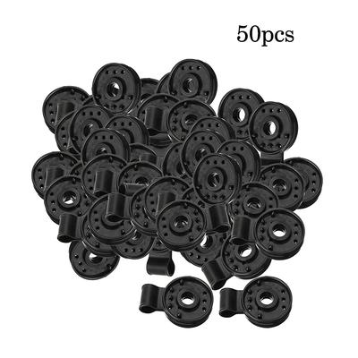 50 Pcs Shade Cloth Plastic Clips for Anti Bird Netting Sun Shade Net