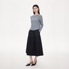 FivePlus Women's Slim Fit Short Long-Sleeve T-Shirt