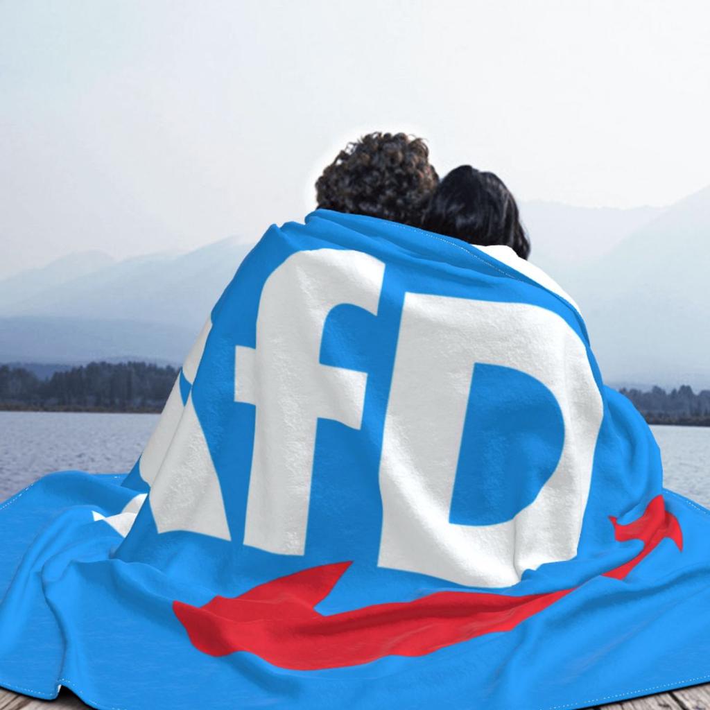 Alternative Afd Germany Blanket Cover Fleece Throw Blanket Bedroom Sofa Personalised Lightweight Bedspread