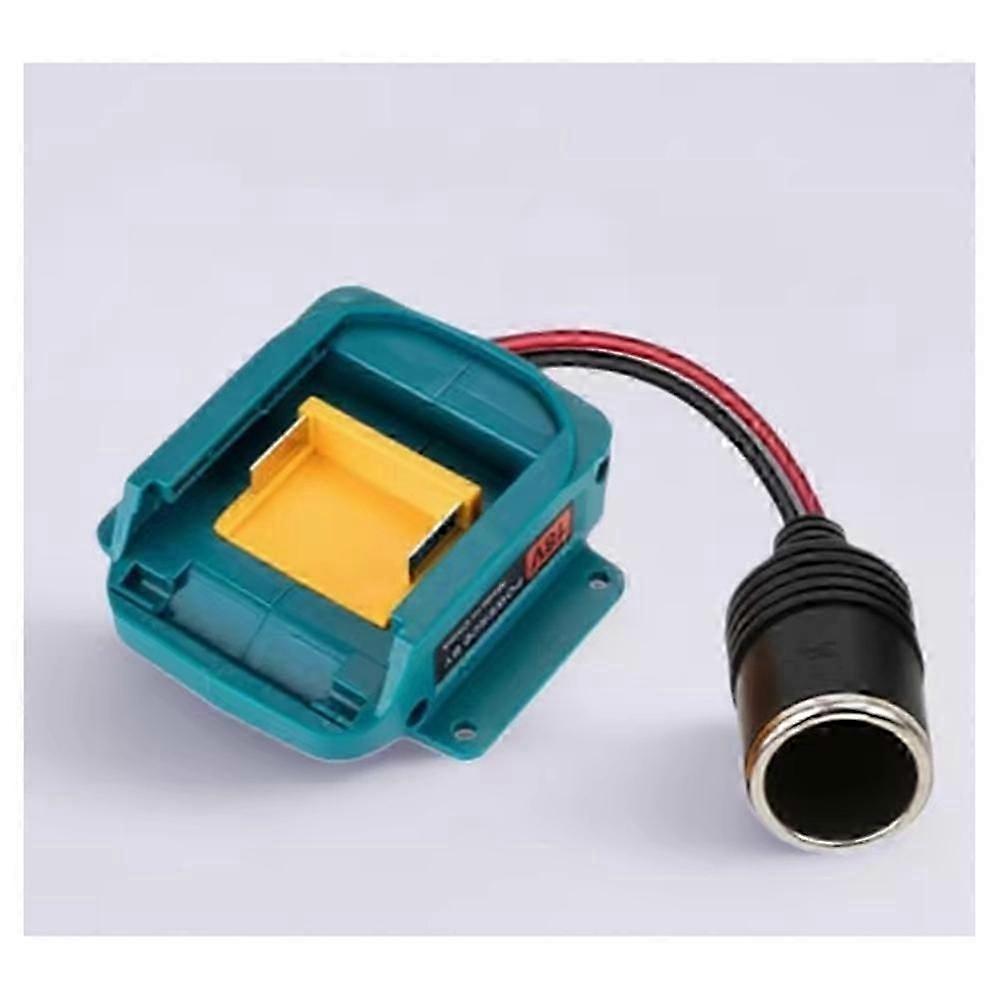 Adattatore di Alimentazione Step Down da 18V a 12V con Interfaccia Accendisigari per Convertitore Batteria Makita 18V